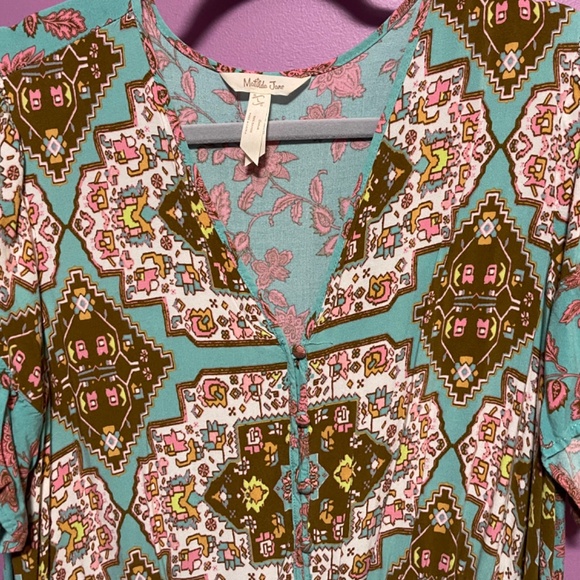 3/$14 - Matilda Jane Short Sleeve Dress with Pockets - Picture 3 of 4